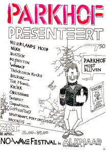 Parkhof Poster No Wave festival